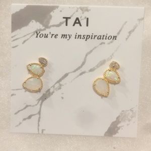 Tai Mel Opal Ear Climbers